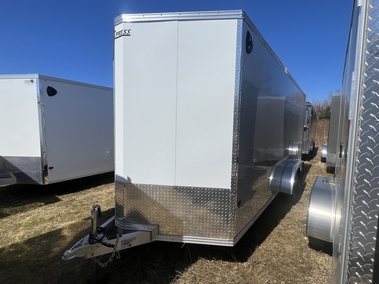 2024 ALCOM XPRESS 7x18 CARGO TRAILER - White