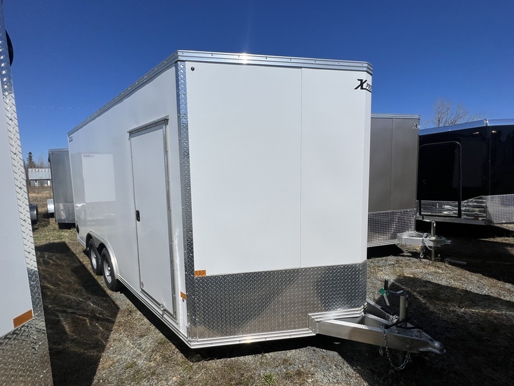 2024 ALCOM XPRESS 8.5X16 IF CARGO TRAILER - White