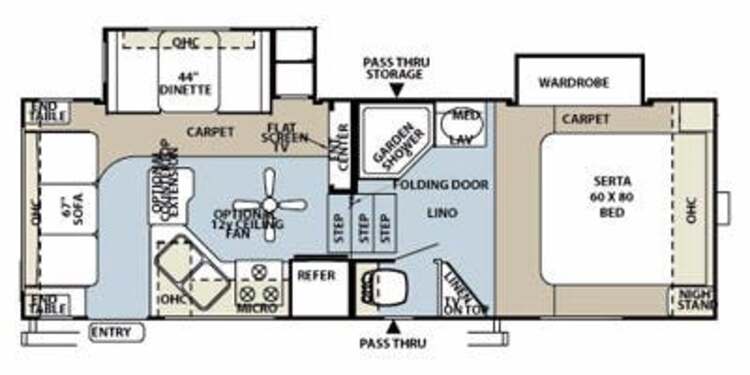 2013 FOREST RIVER ROCKWOOD SIGNATURE ULTRA LITE 8244WS