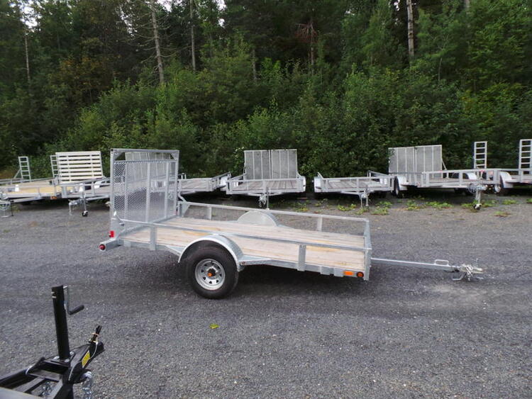 2024 N&N UTILITY TRAILER 66X123 - SINGLE AXLE (FULL RAMP)