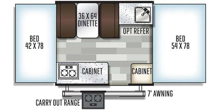 2019 FOREST RIVER ROCKWOOD 1640LTD